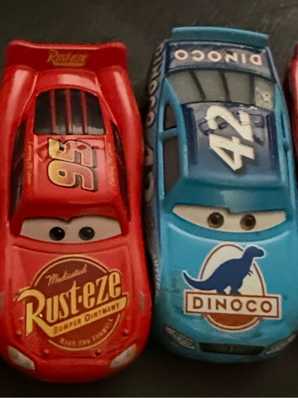 Disney Pixar Cars Lightning McQueen & The King Vehicle Lot